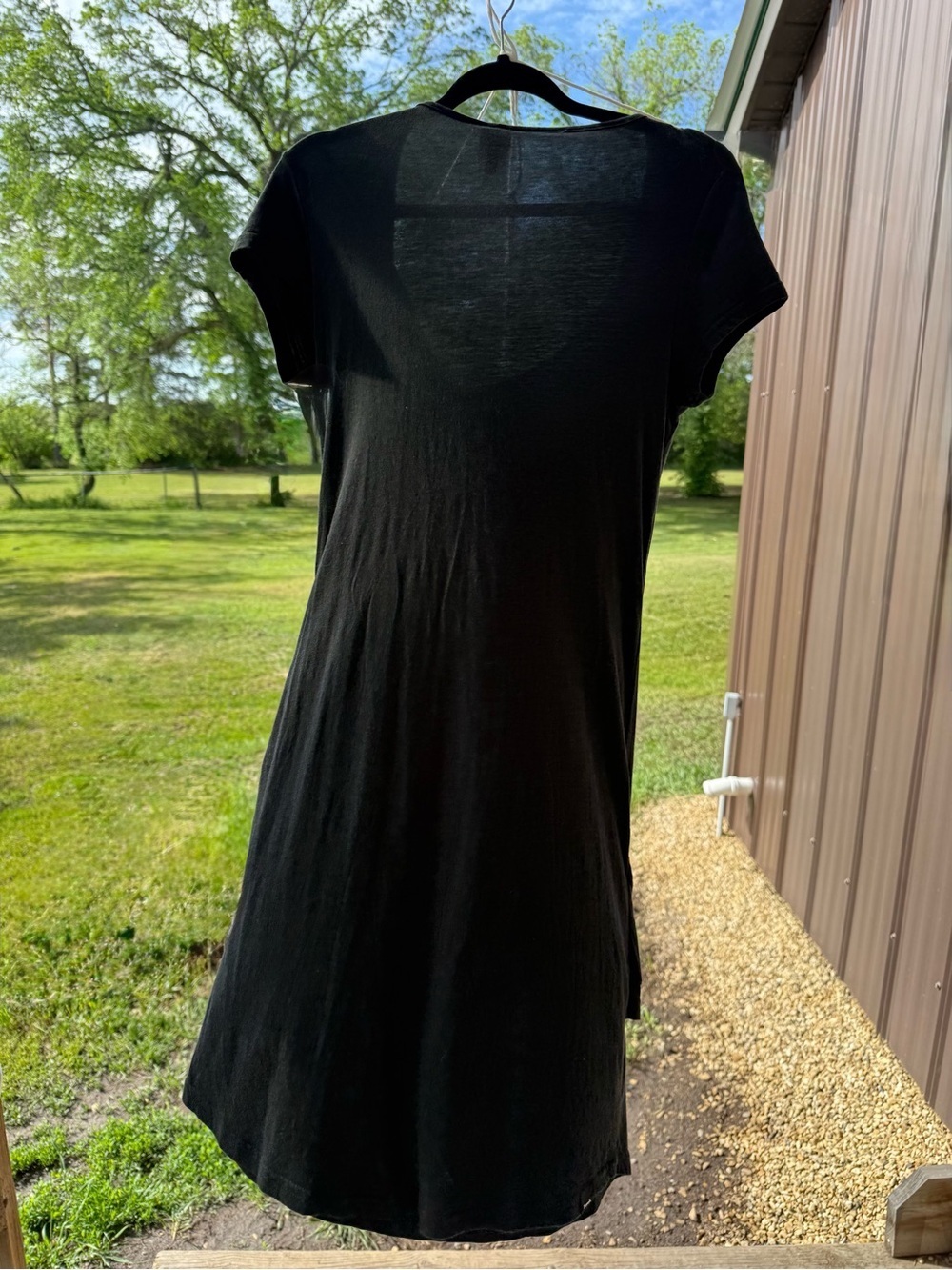 Bench Black Draped Midi Dress - Picture 2 of 7